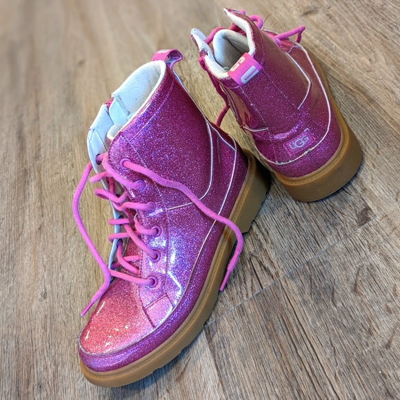 UGG Other - Ugg Robley Glitter Pink Boots